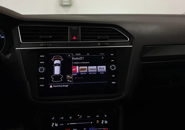 Volkswagen Tiguan cena 134999 przebieg: 141000, rok produkcji 2021 z Głuszyca małe 781